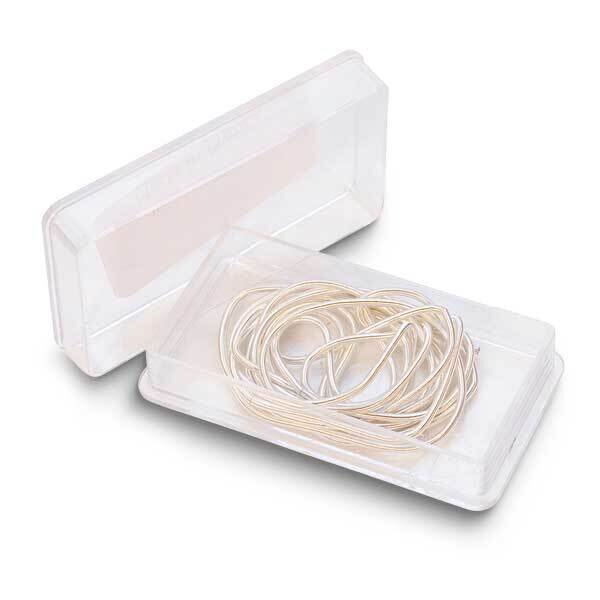 Frenchwire Silver White 0.9mm Diameter 1 Meter Wire CRD866/9, MPN: CRD866/9, 654207122067