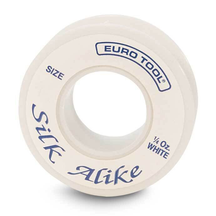 Silk Alike White #1 D .0108 inch Diameter 98 Yard Cord CRD871, MPN: CRD871, 654207116226