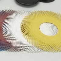 3M 6 Dia 120grit White Radial Bristle Brush JT344, MPN: JT344,