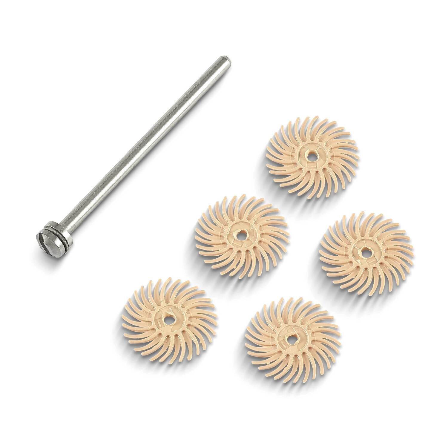 Pack of 48 3M Polish II 9/16 Bristle Disc Kit JT5152, MPN: JT5152,