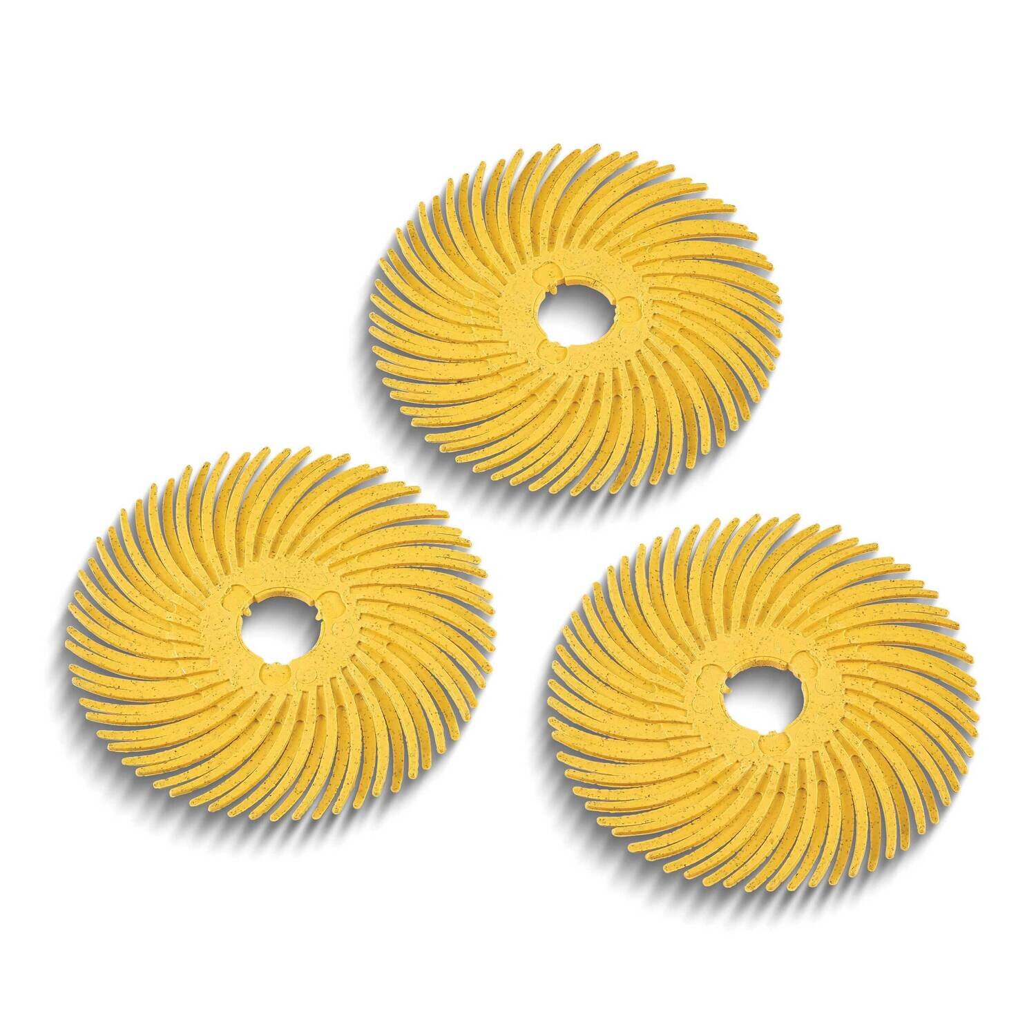 Pack of 40 3M 80 Grit 2in Bristle Disc Kit JT5158, MPN: JT5158,