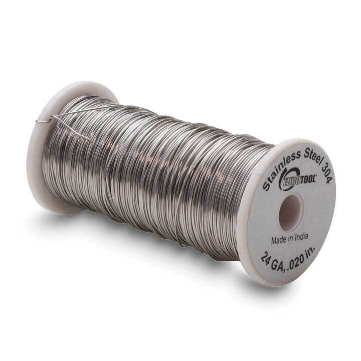 Binding Wire 304 24 Gauge 0.020 inch Diam 460 Feet Spool Stainless Steel JT5300/24, MPN: JT5300/24,…