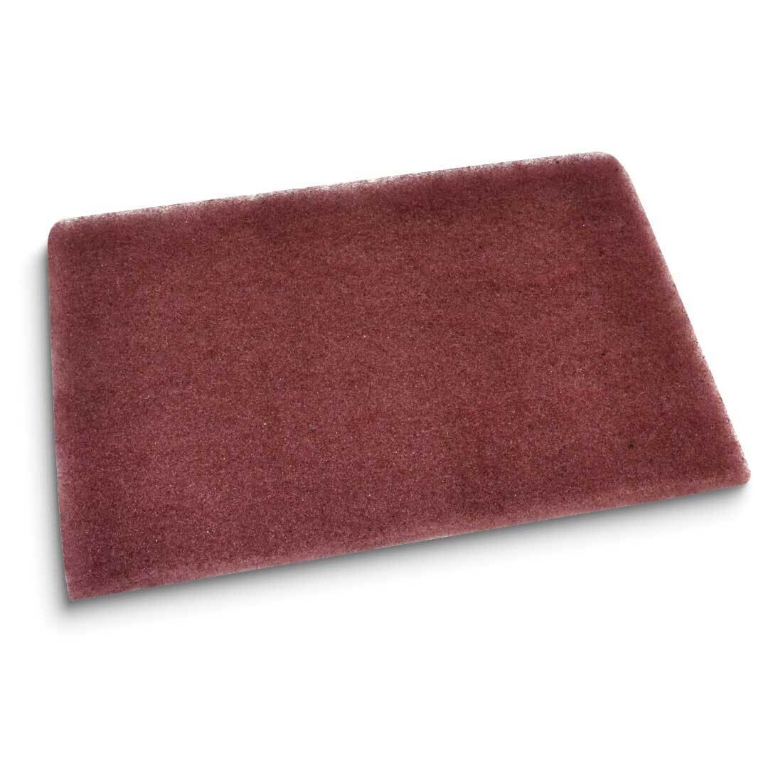 Pack of 5 Maroon Prebond Non-Abrasive Hand Pads JT5201
