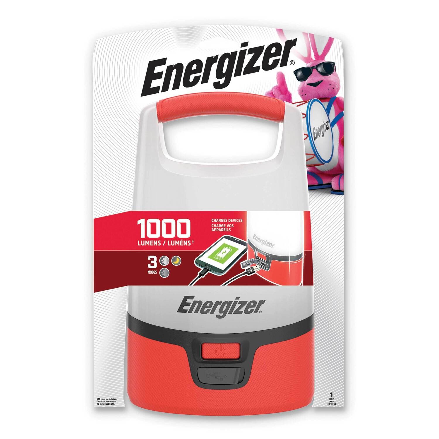 Energizer Vision LED 1000 Lumens Lantern with USB Charging Port JT5354, MPN: JT5354, 39800133380