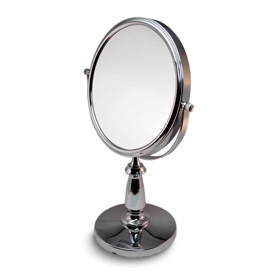 8in Nickle-plated Magnifying Counter Mirror JT5424, MPN: JT5424,