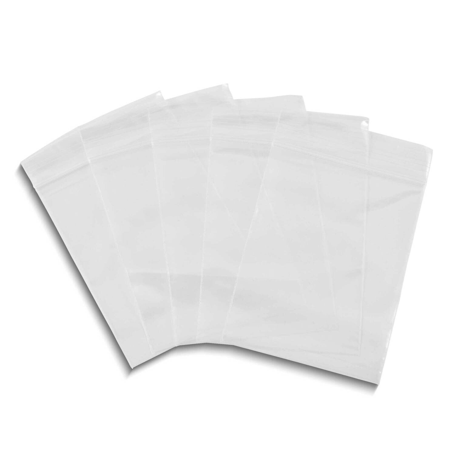 Box of 1000 3inx4in 10pks of 100 Reclosable 2mil Clear Zipper Plastic Bags JT5402/1, MPN: JT5402/1,…