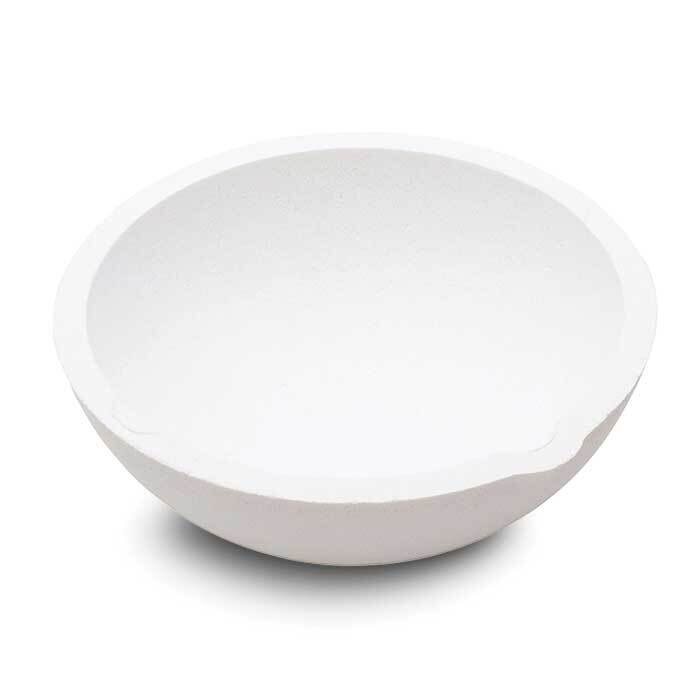 Shallow Ceramic 5 inch Diameter 750 Gram Capacity Melting Dish JT5581