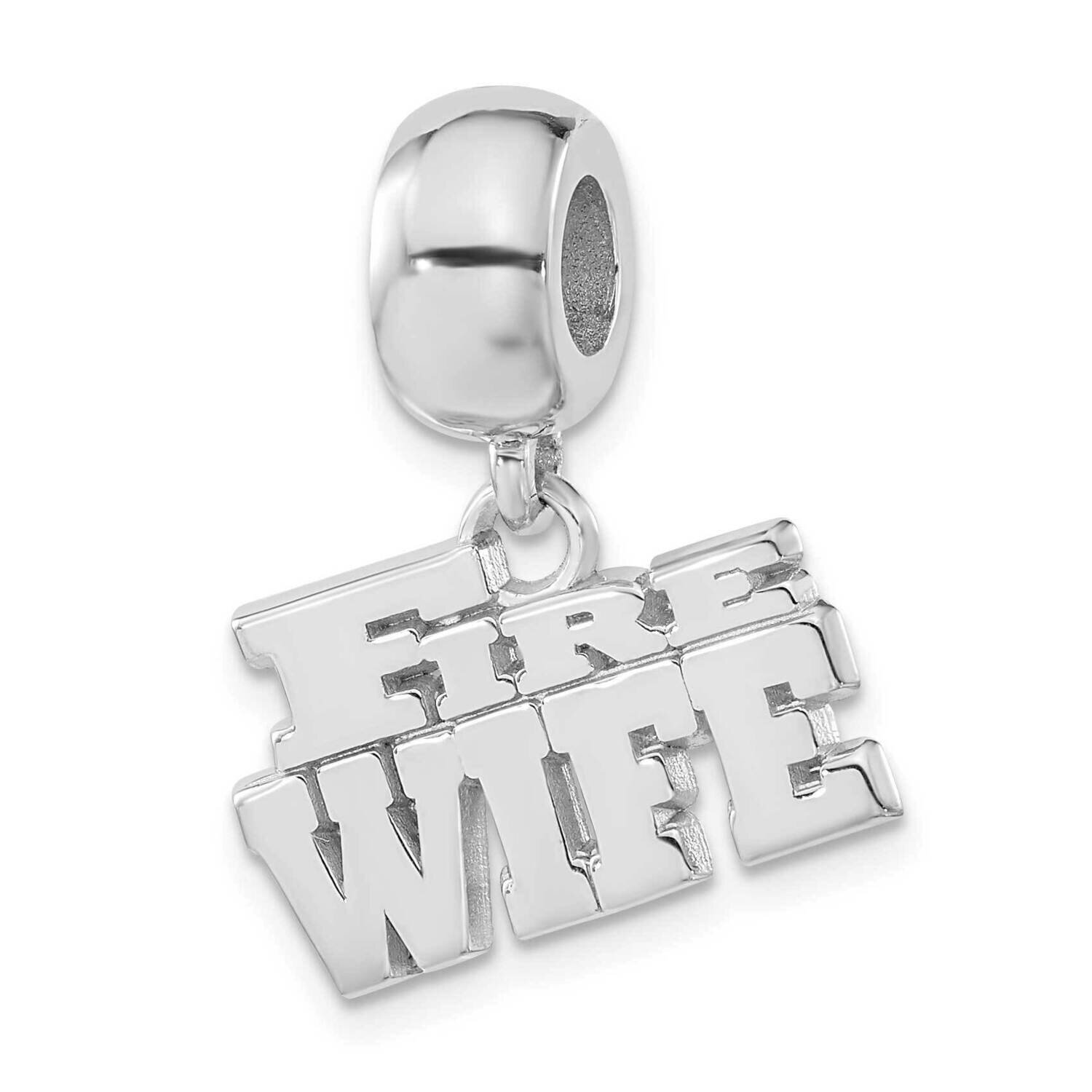 Polished Fire Wife Dangle Bead Sterling Silver PBS005BDSS, MPN: PBS005BDSS, 810680028221
