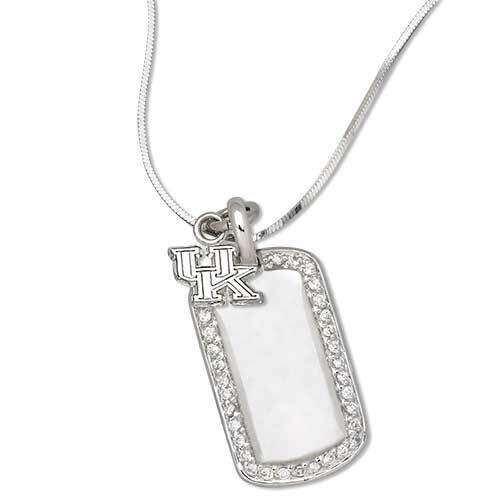 University of KENTUCKY NEW UK 1/4 ON MINI DOG TAG Sterling Silver UK029DT-SS, MPN: UK029DT-SS, 6344…