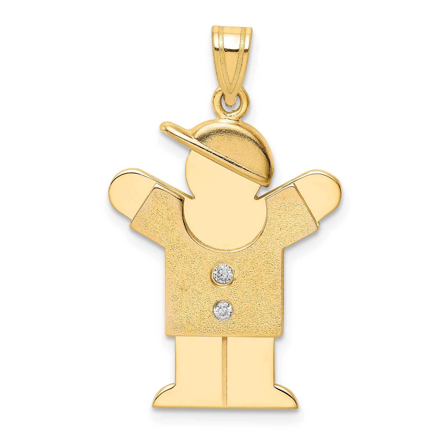 VS Diamond Kid Pendant 14k Gold XK467VS, MPN: XK467VS, 883957230764