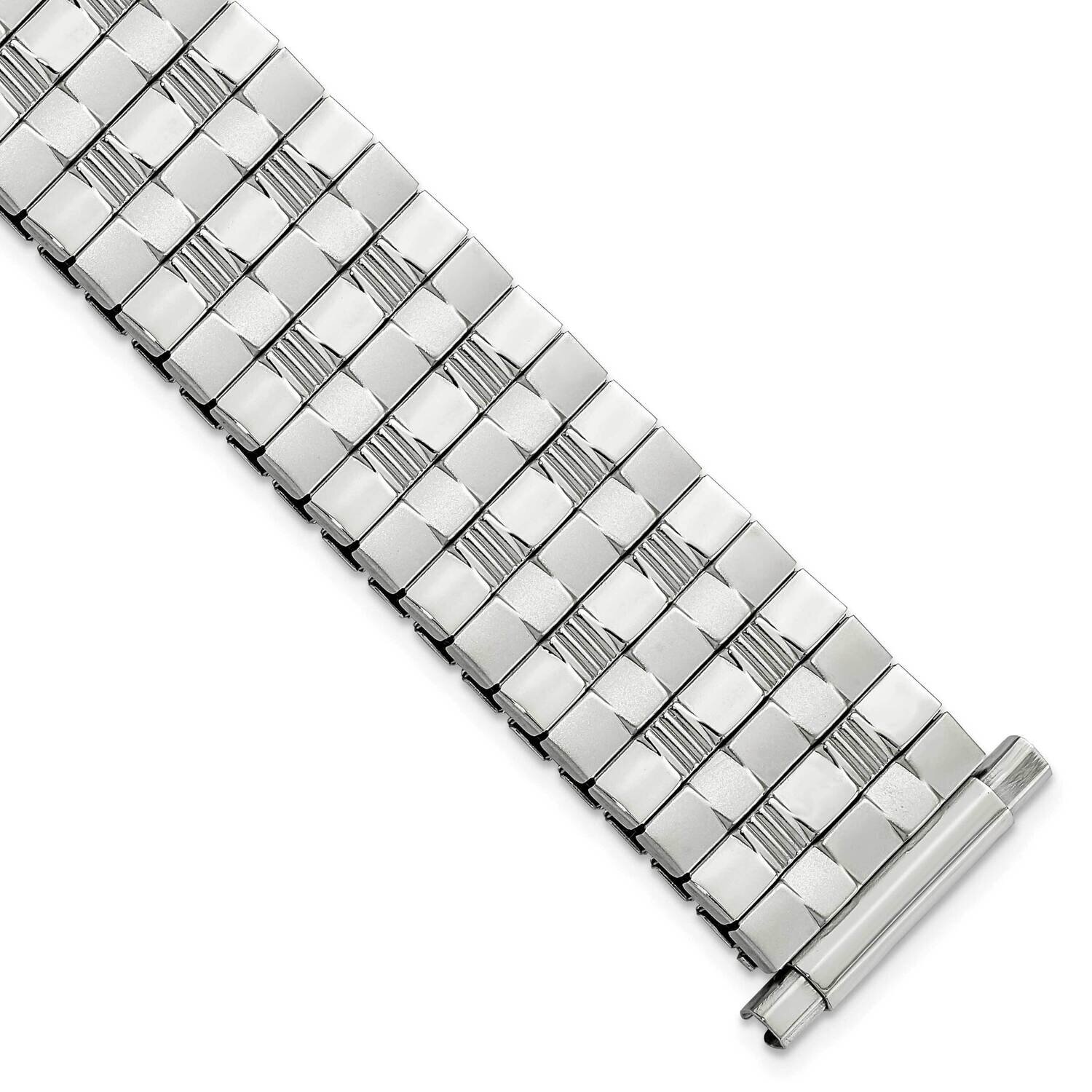 Gold-tone Sparkleband 16-22mm Long Expansion Watch Band Stainless Steel BA531, MPN: BA531,