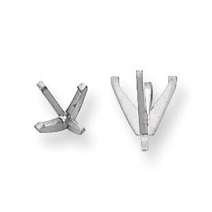 Round 4-Prong Medium with Peg Head 2.00ct. Setting Platinum PL122-10, MPN: PL122-10,