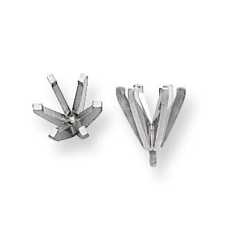Round 6-Prong High-Heavy with Peg Head 3.00ct. Setting Platinum PL150-12