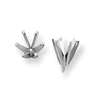 Round 6-Prong High with Peg Head 2.00ct. Setting Platinum PL151-10