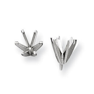 Round 6-Prong High with Peg Head 3.50ct. Setting Platinum PL151-13, MPN: PL151-13,