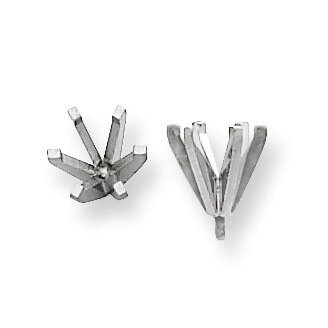 Round 6-Prong High-Heavy with Peg Head .37ct. Setting Platinum PL150-3, MPN: PL150-3,