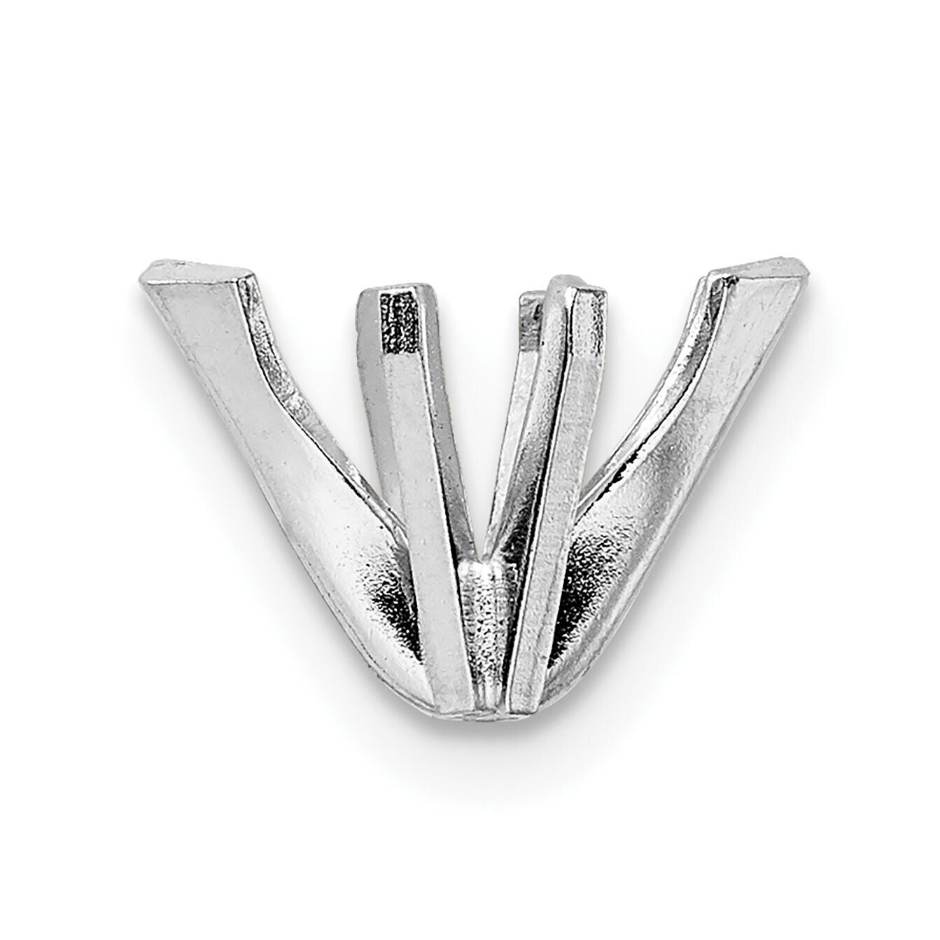 Marquise 6-Prong V-End .25ct. Setting 14k White WG251-4, MPN: WG251-4,