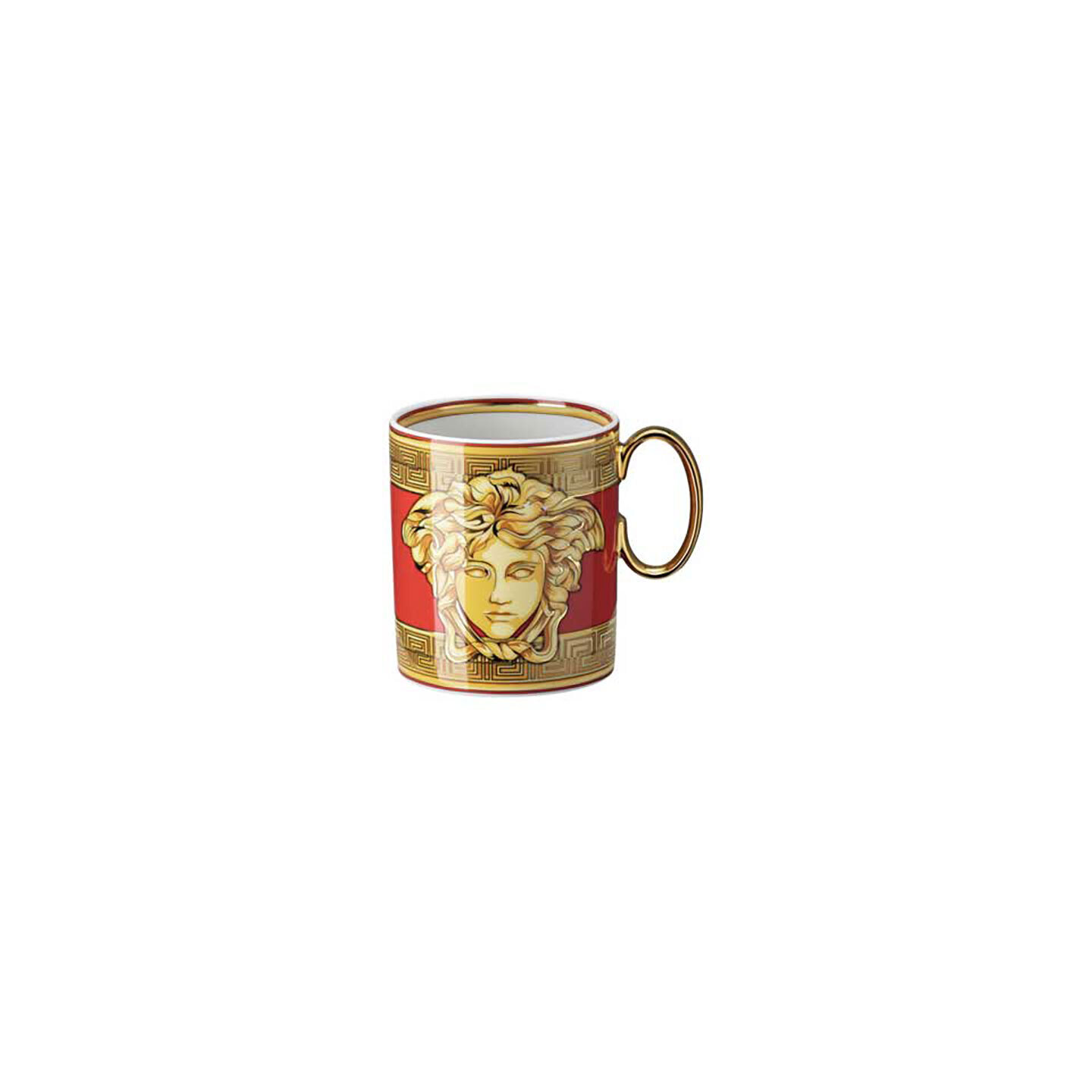 Versace Medusa Amplified Golden Coin Mug With Handle, MPN: 19335-409956-15505, 790955188617