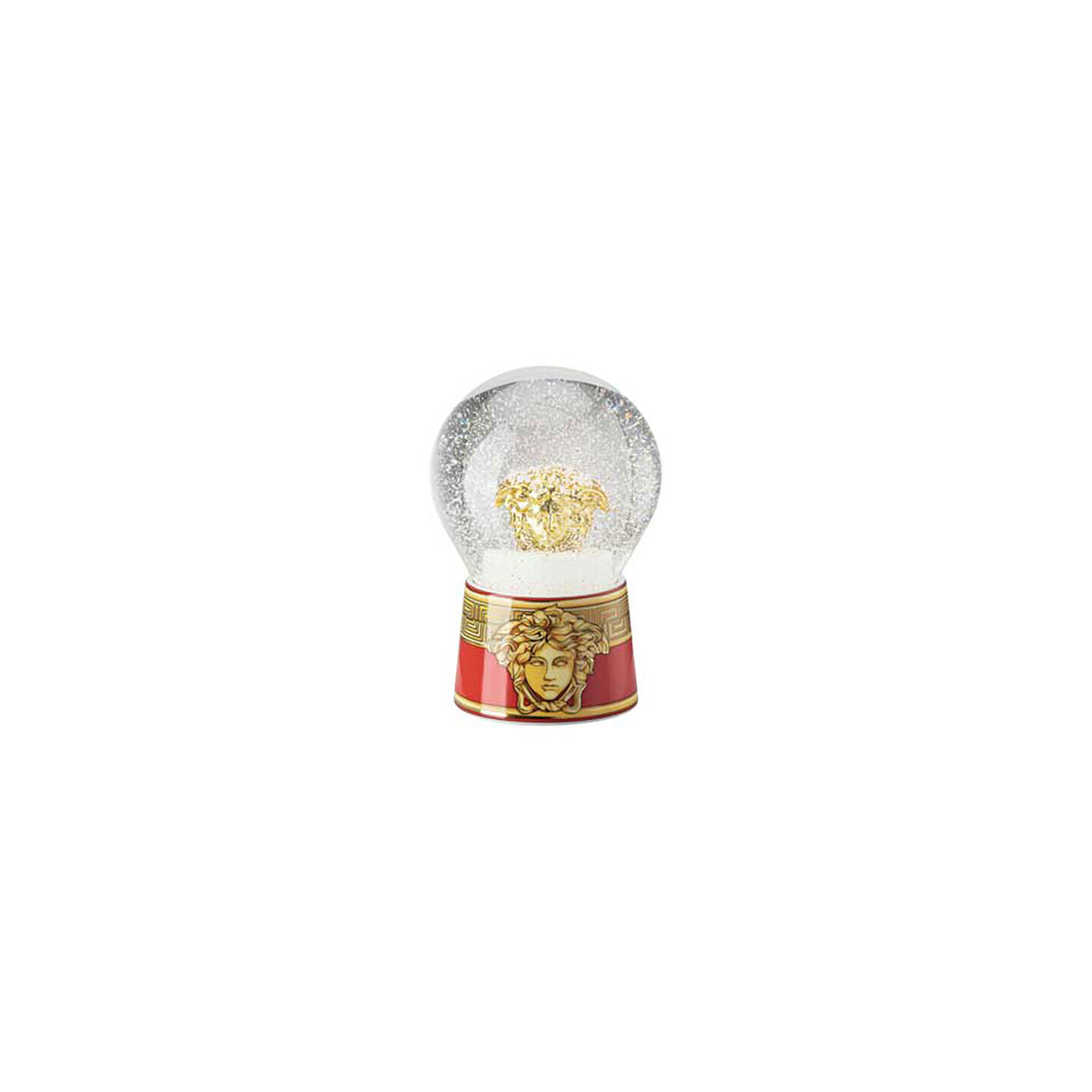 Versace Medusa Amplified Golden Coin Snow Globe