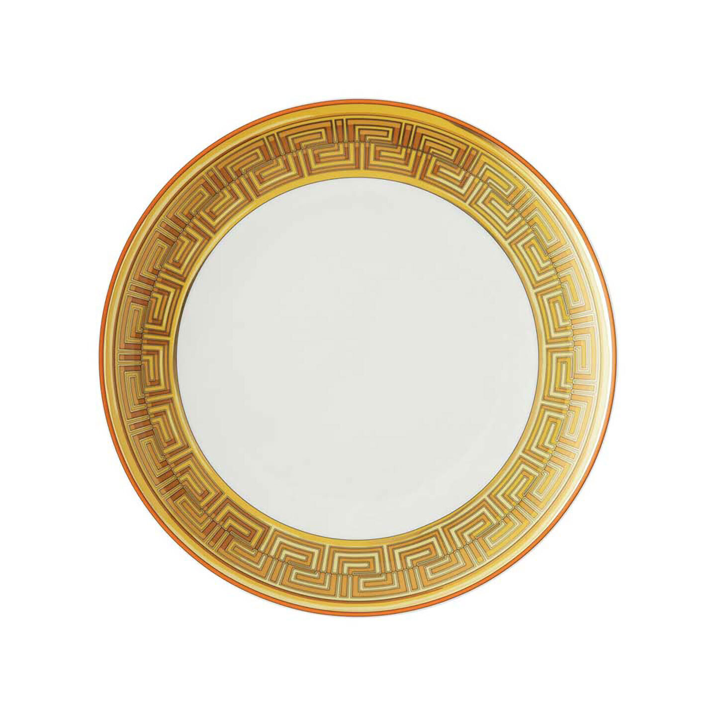 Versace Medusa Amplified Orange Coin Dinner Plate 11 Inch, MPN: 19335-403760-10229, 790955188884