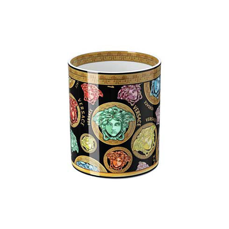 Versace Medusa Amplified- Multicolor Vase 7 Inch