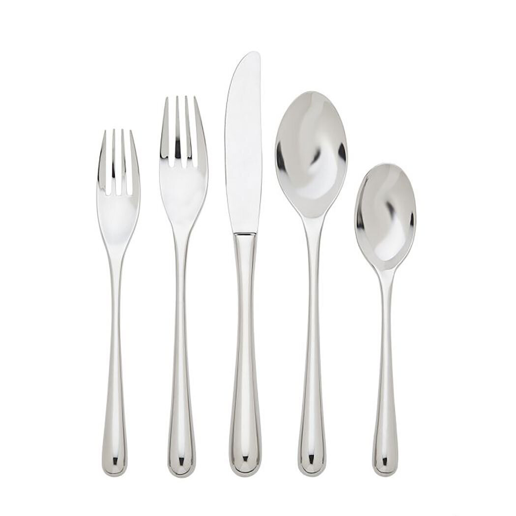 Ricci Pallone 5 Piece Place Setting 18/10 Stainless Steel 1400, MPN: 1400,