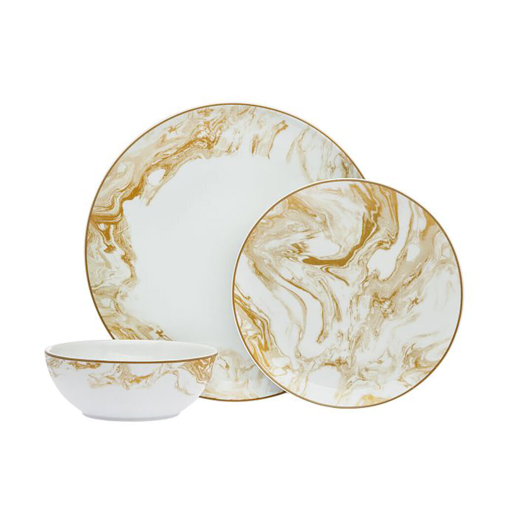 Ricci Stella Gold 3 Piece Place Setting 40011, MPN: 40011,