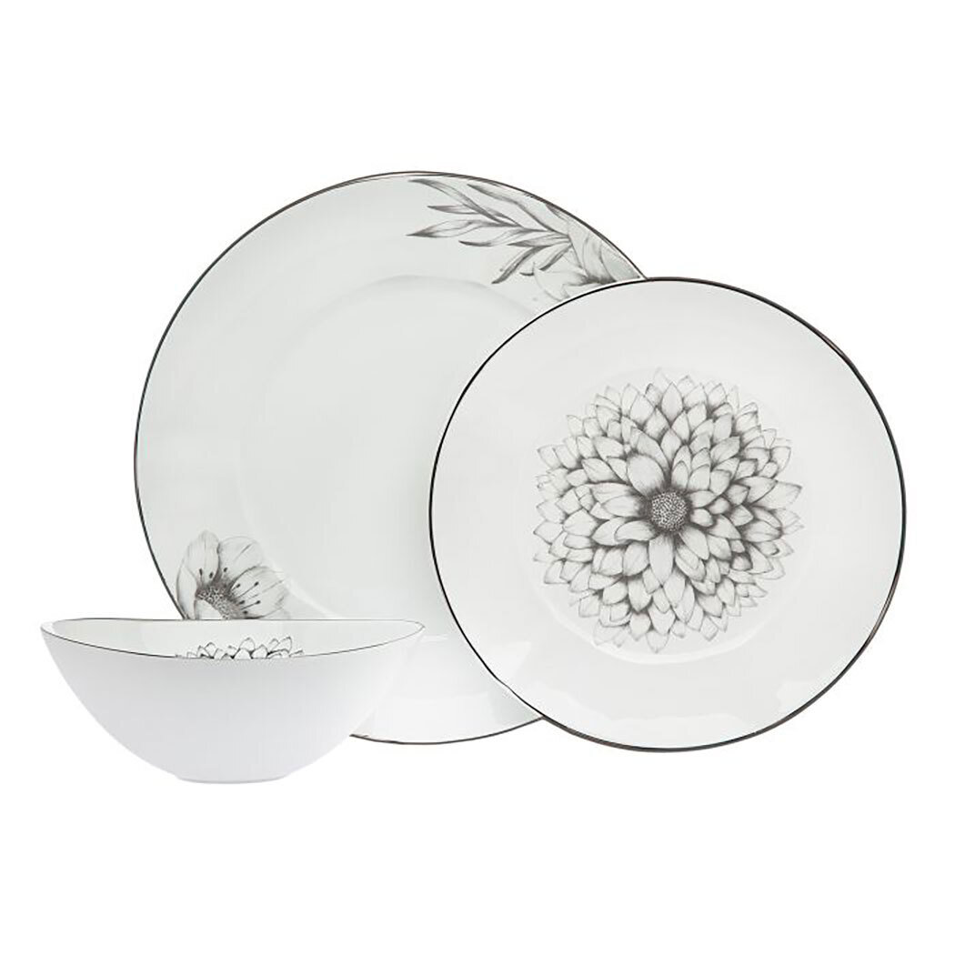 Ricci Dahlia 3 Piece Place Setting 40021, MPN: 40021,