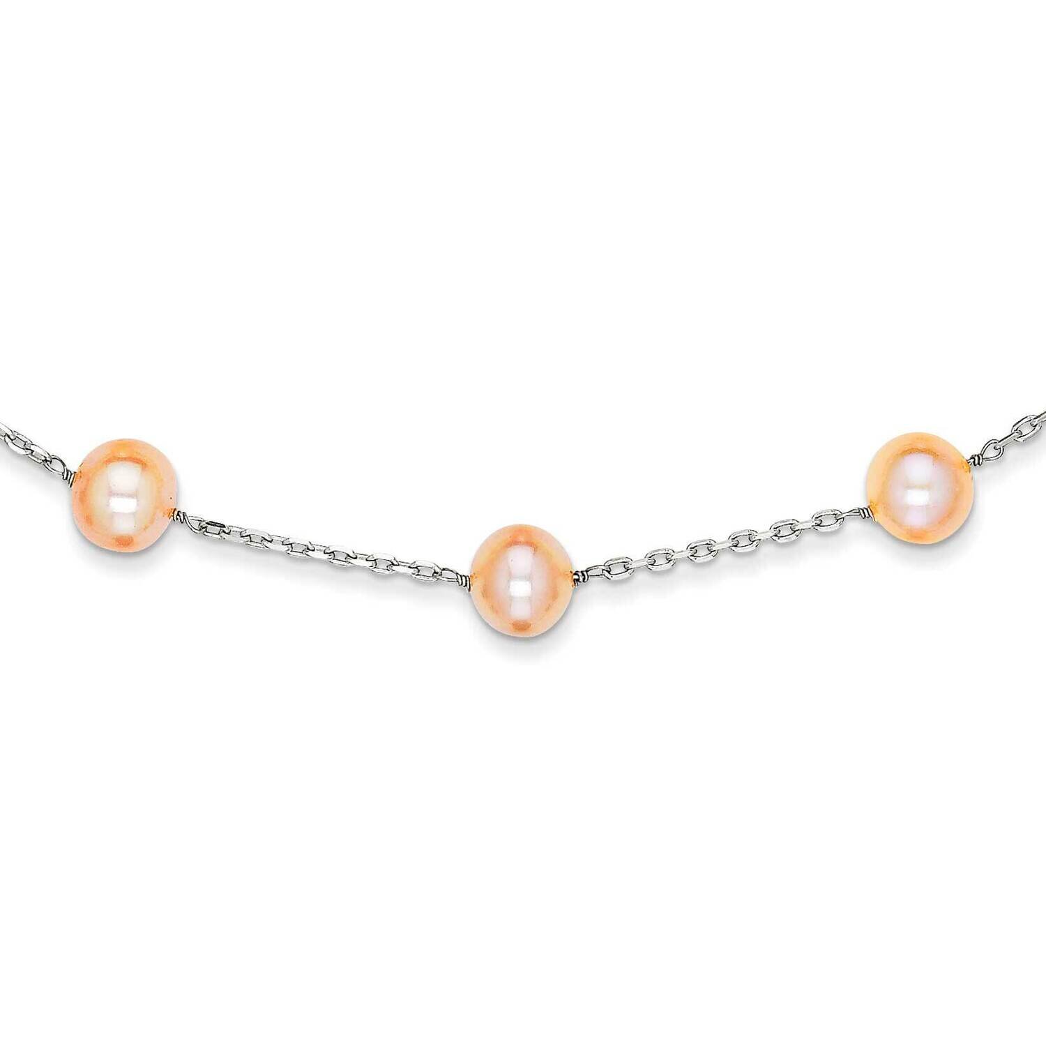 Wg Cream Color Fw Cultured Pearl Necklace 14k Gold PR64-18, MPN: PR64-18, 886774104966