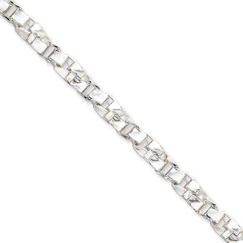 6.1mm Twisted Box Link Chain 20 Inch Sterling Silver QFC135-20, MPN: QFC135-20, 886774639444