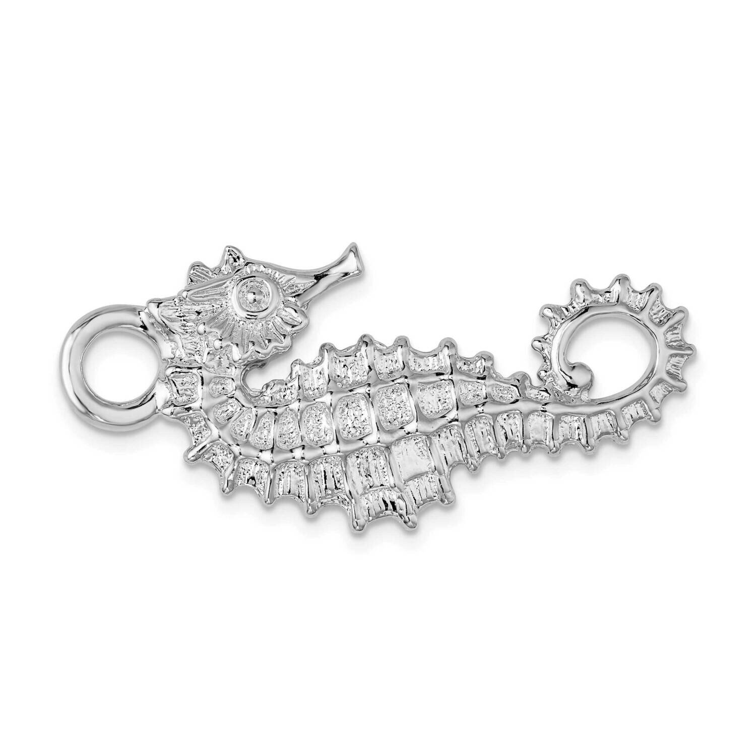 Seahorse Wire Connector Sterling Silver QP5403