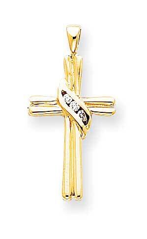 A Diamond Cross Pendant 14k Gold XP760A, MPN: XP760A, 883957993720