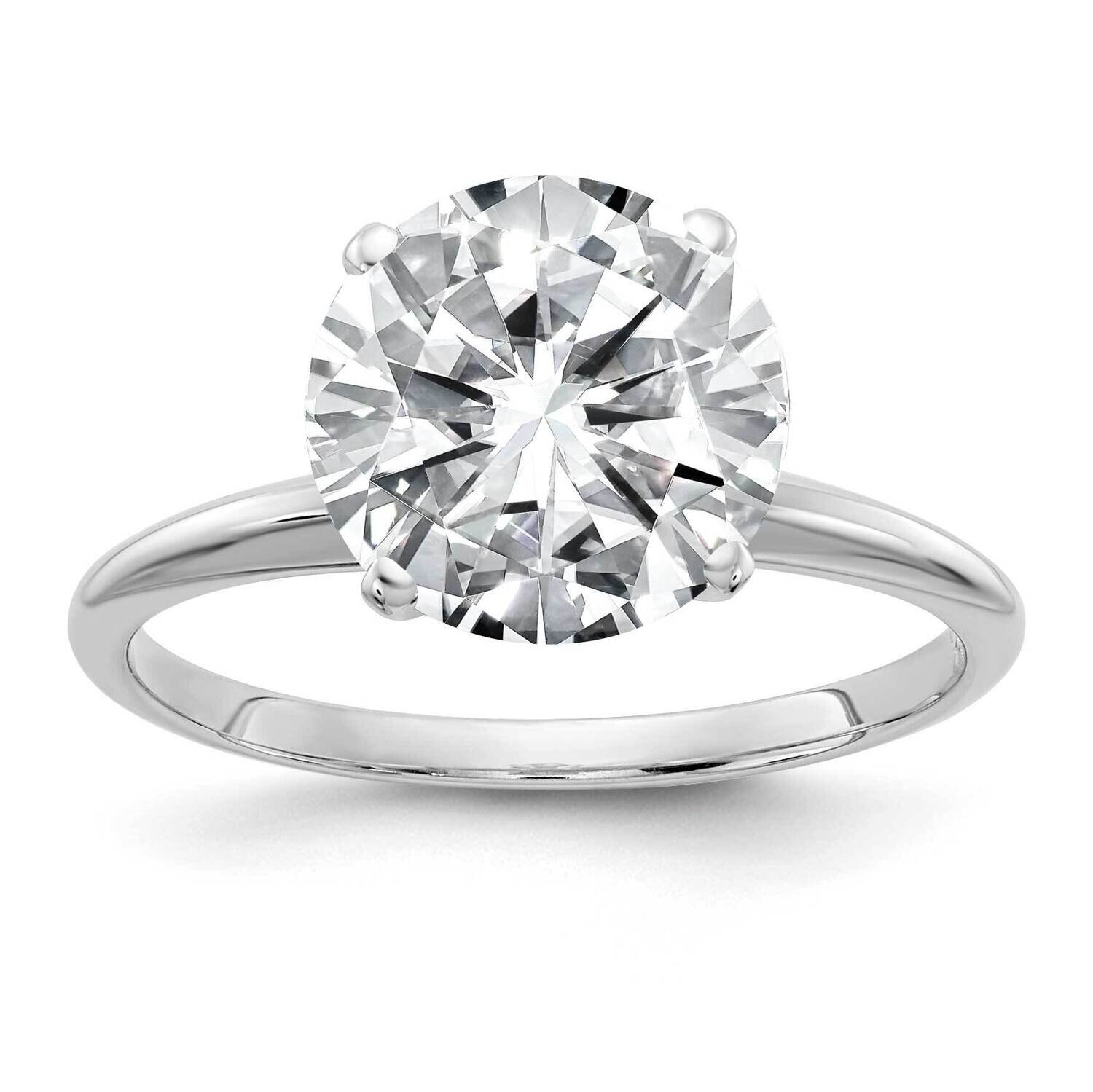 3ct. G H I True Light Round Moissanite Solitaire Ring 14k White Gold WGSH15-17MT, MPN: WGSH15-17MT,…