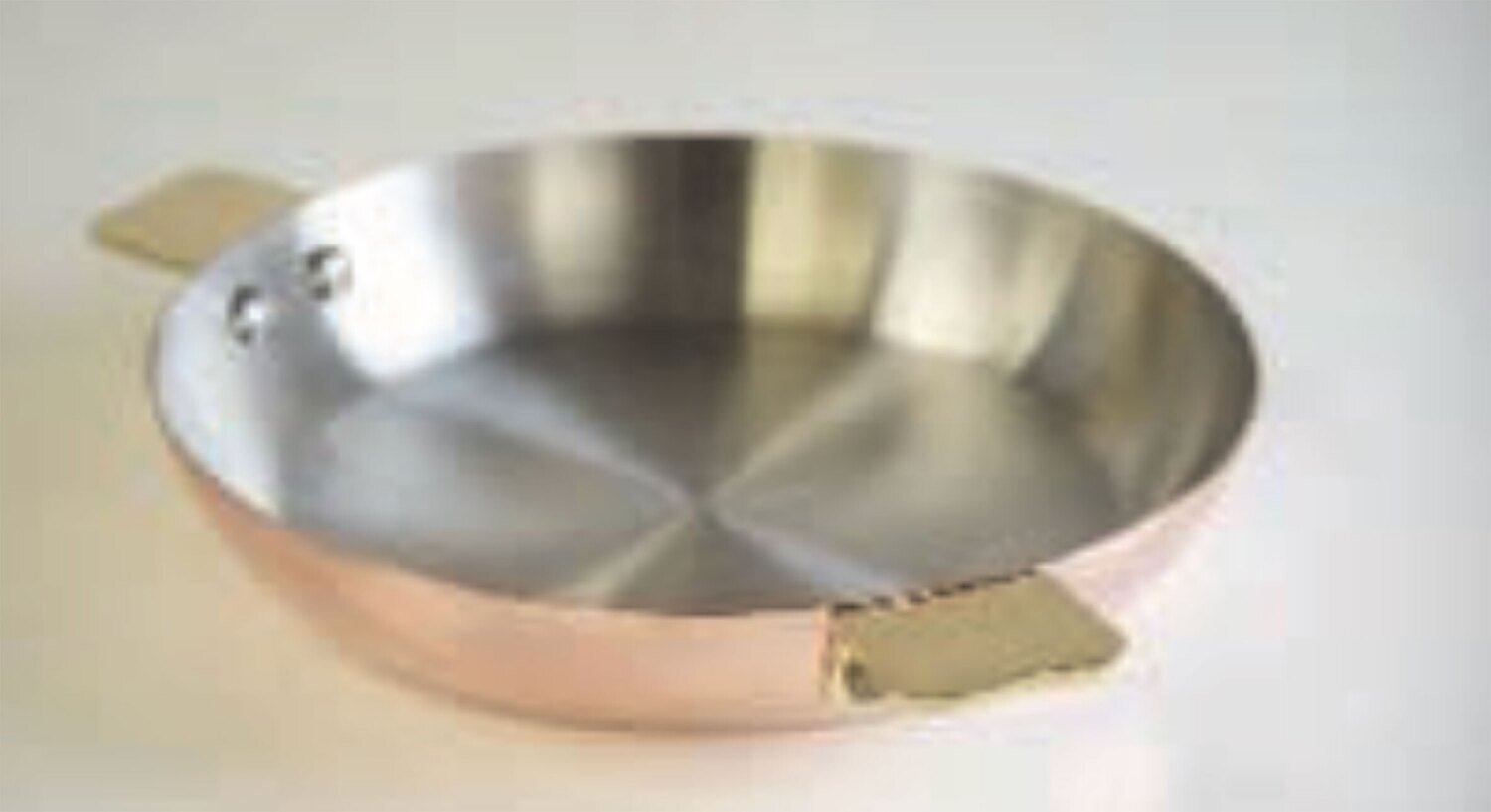 Mauviel M&#39;Cook Copper Stainless Steel Round Pan 20cm 650720