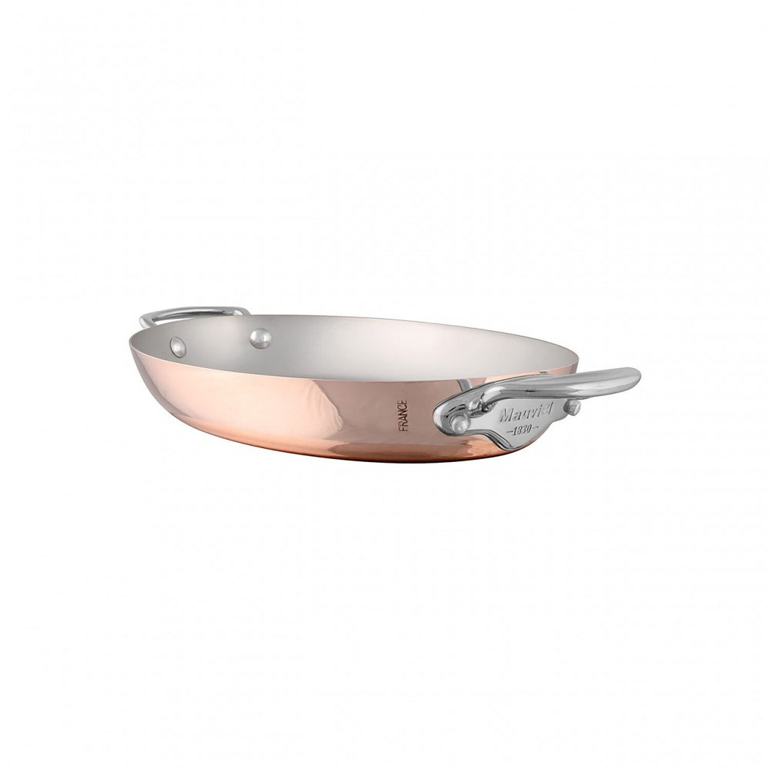 Mauviel M&#39;Cook Oval Pan 25cm 612425