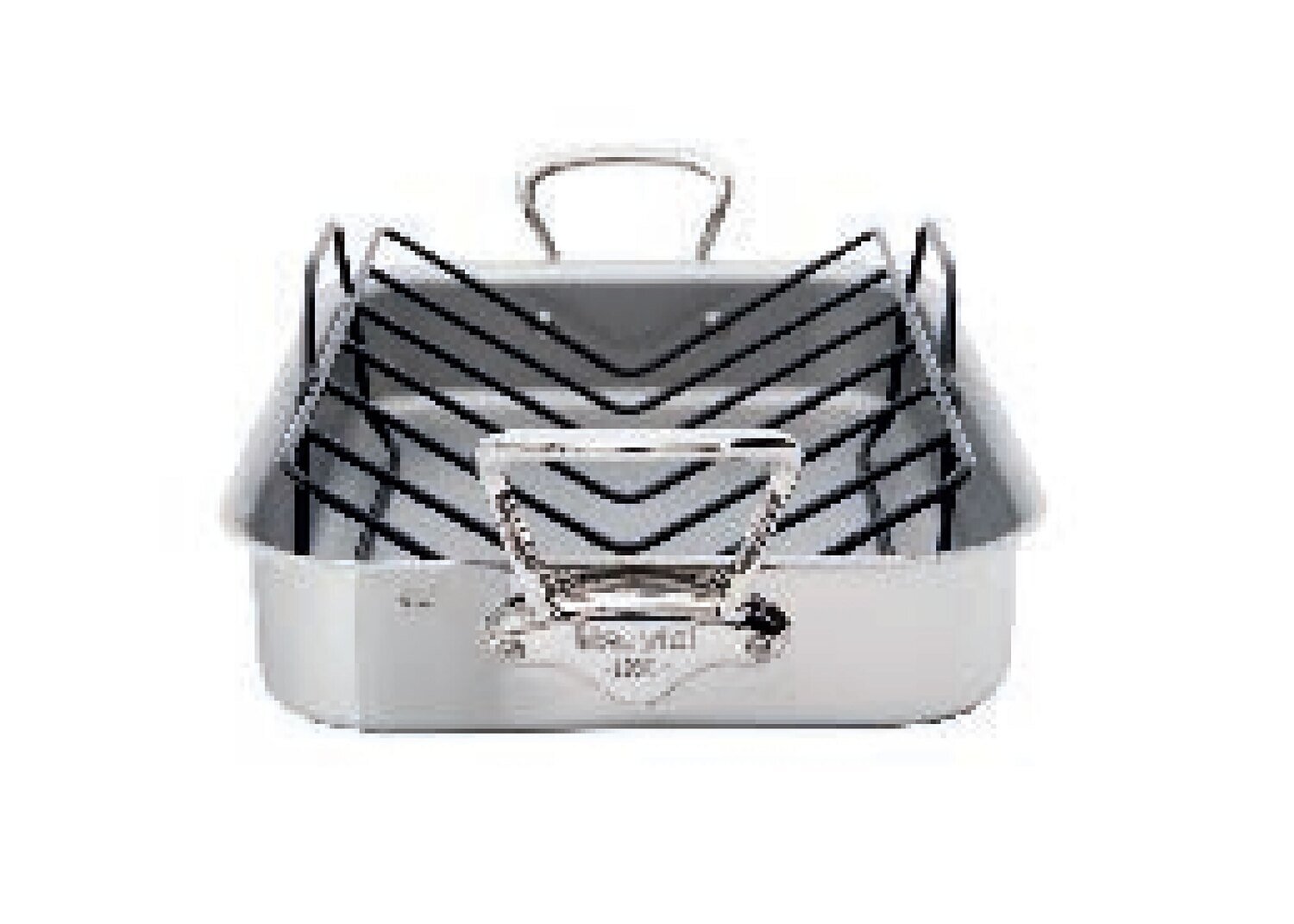 Mauviel M'Cook Roasting Pan with Rack 35 x 25cm 521737