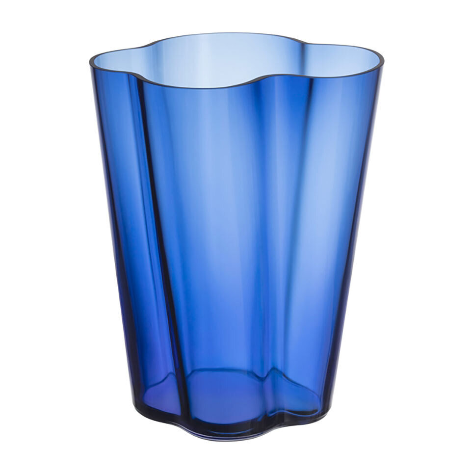iittala Aalto Vase 10.5 Inch Ultramarine Blue 1062564