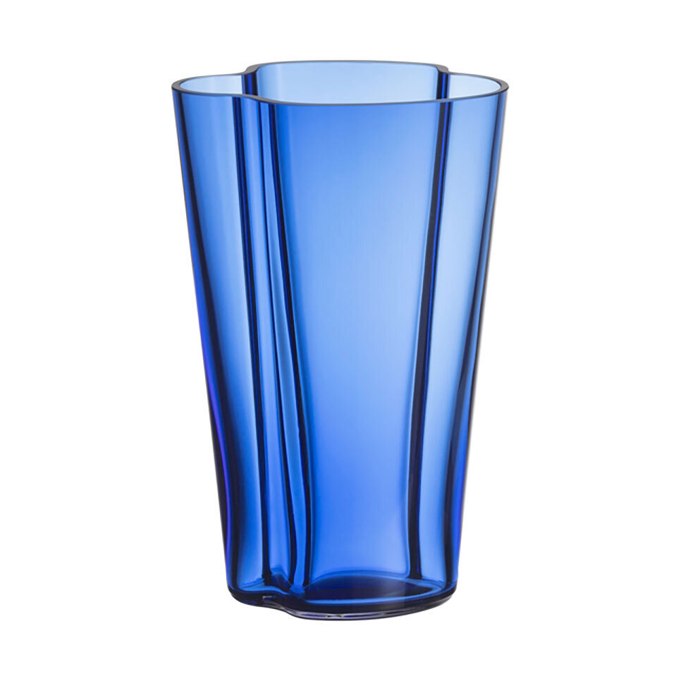 iittala Aalto Vase 8.75 Inch Ultramarine Blue 1062562