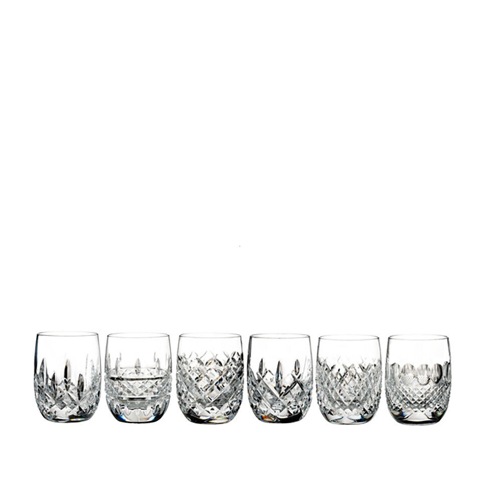 Waterford Connoisseur Lismore Heritage Tumbler Rounded 6.4 oz Set of 6 1058363
