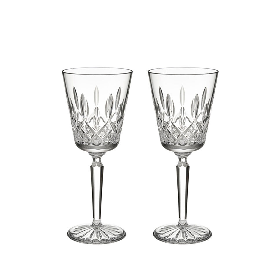 Waterford Lismore Tall Large Goblet 14 oz Set of 2 1061836