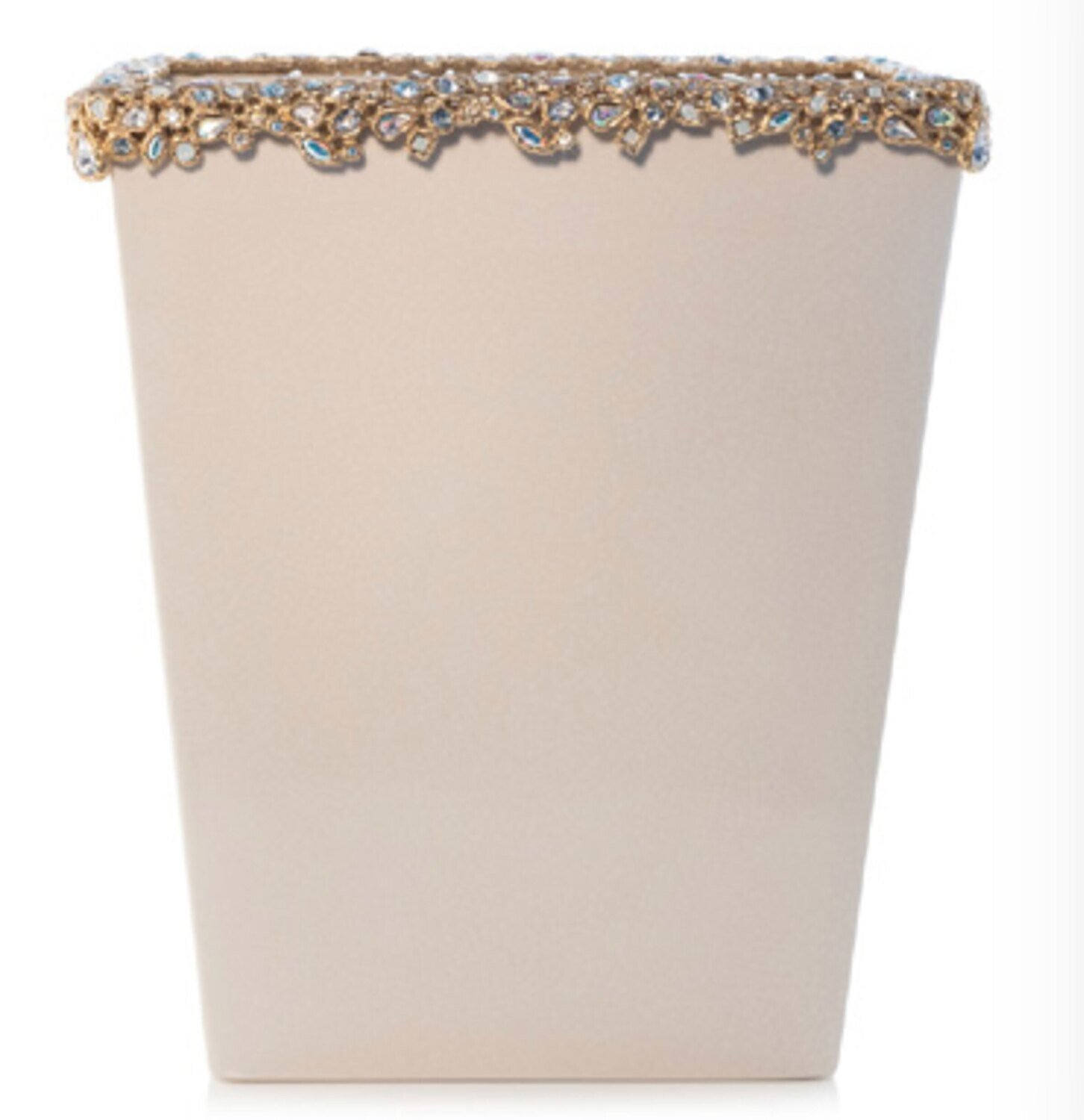 Jay Strongwater Esther Bejeweled Trash Bin Opal SDH8890-219