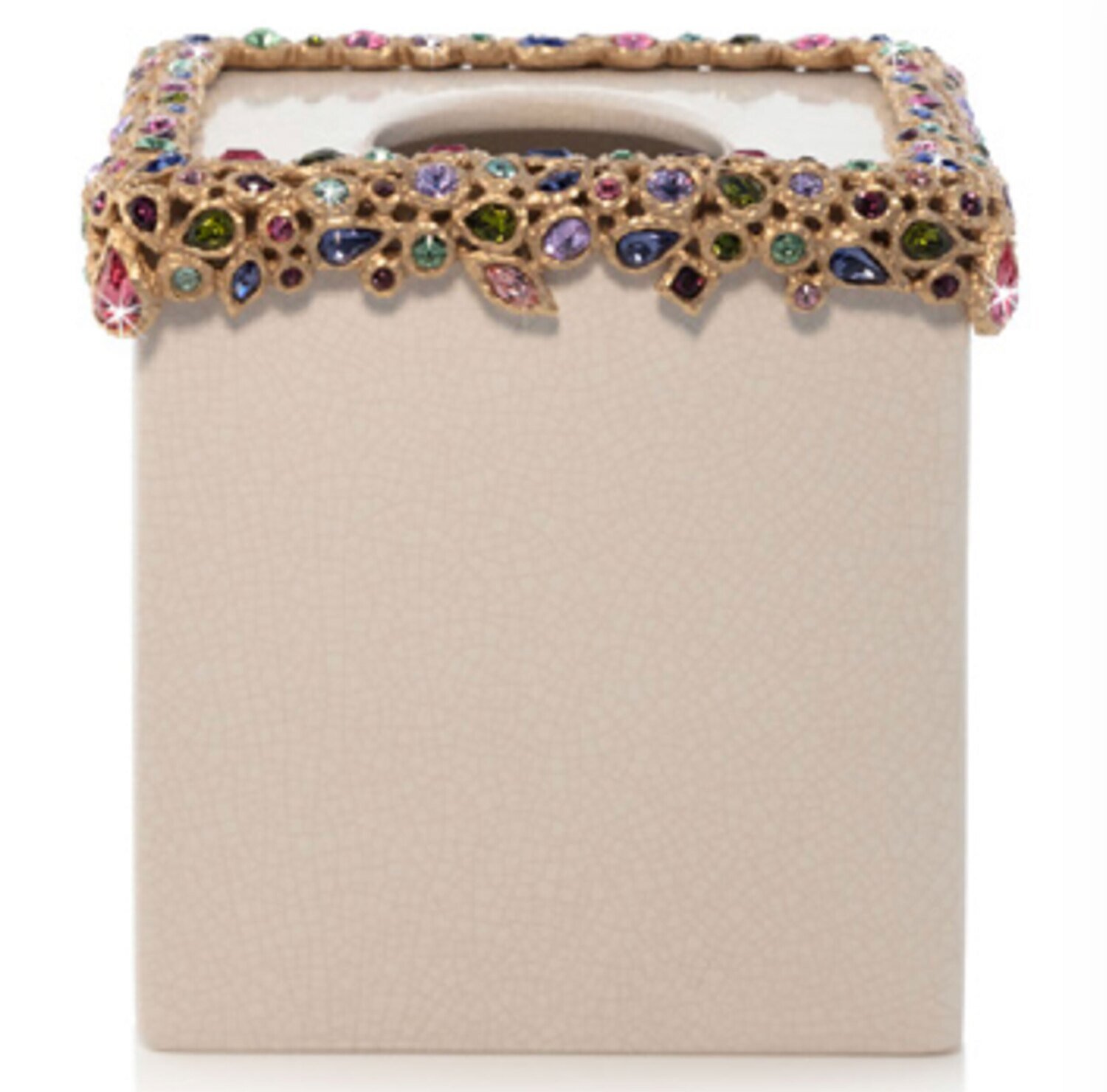 Jay Strongwater Emerson Bejeweled Tissue Box Bouquet SDH8891-289