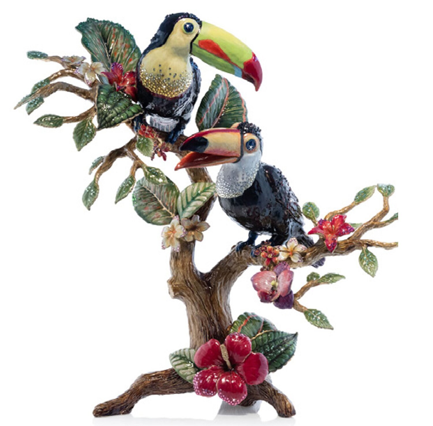 Jay Strongwater Lucy And Axel Toucanobjet Safari SDH2569-471