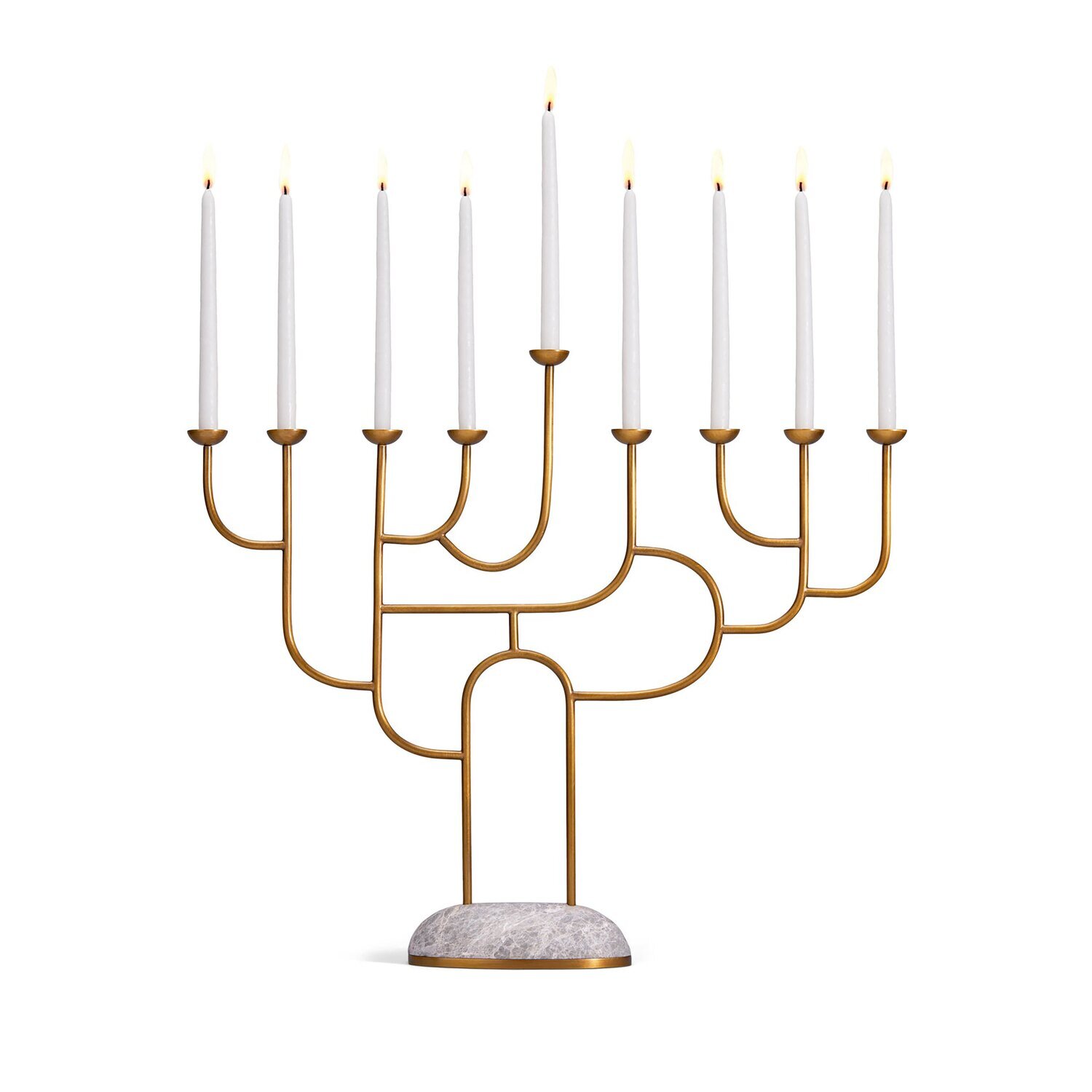 L&#39;Objet Rova Menorah Gold MN100