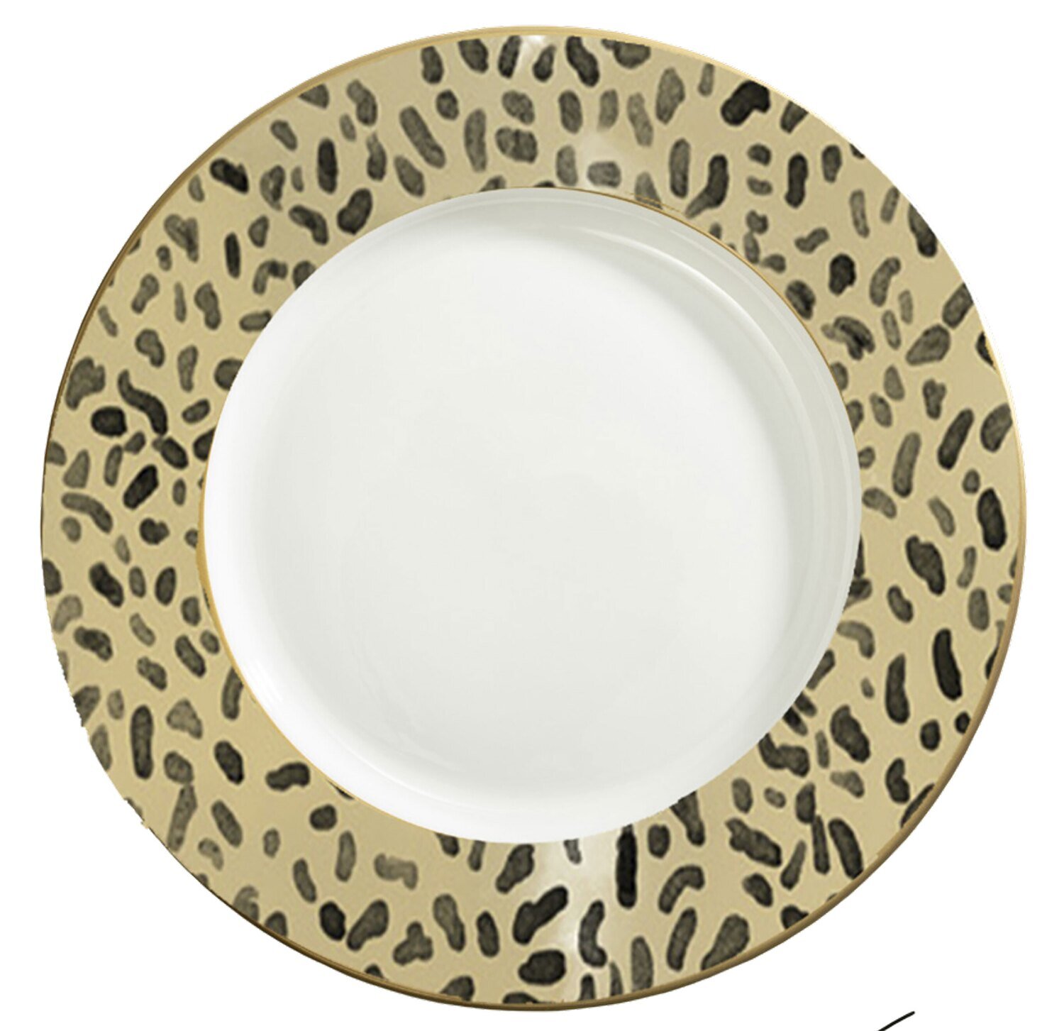 Halcyon Days Leopard 13 Inch Charger Plate BCTRA0113PG, MPN: BCTRA0113PG,
