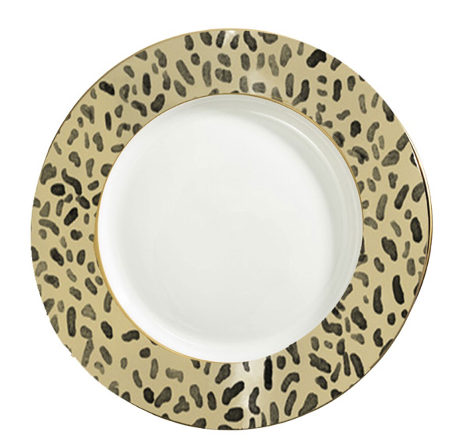 Halcyon Days Leopard 8 Inch Plate BCTRA018PG, MPN: BCTRA018PG,