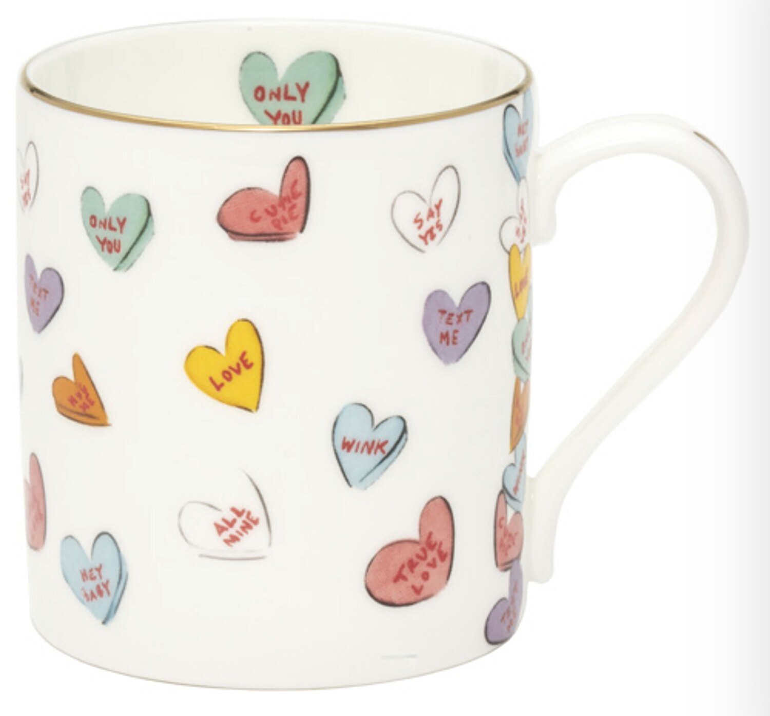 Halcyon Days Love You White Mug BCTRL03MGG, MPN: BCTRL03MGG,