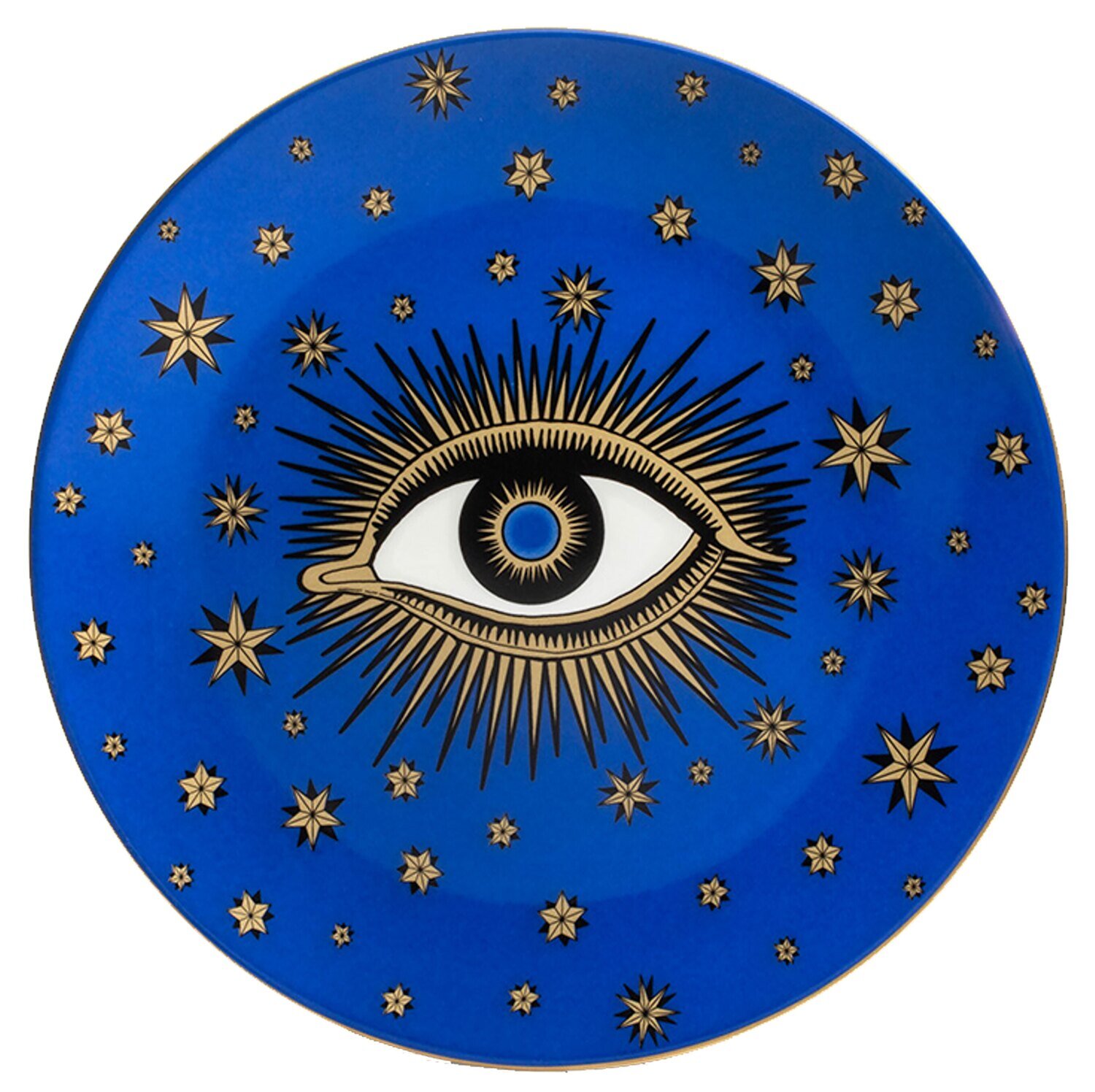 Halcyon Days Evil Eye 10 Inch Coupe Plate BCEVE1110CG, MPN: BCEVE1110CG,