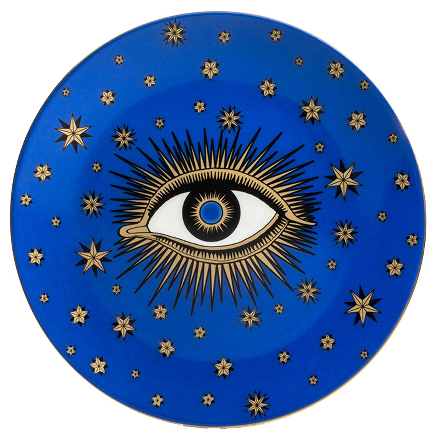 Halcyon Days Evil Eye 8 Inch Coupe Plate BCEVE118CG, MPN: BCEVE118CG,