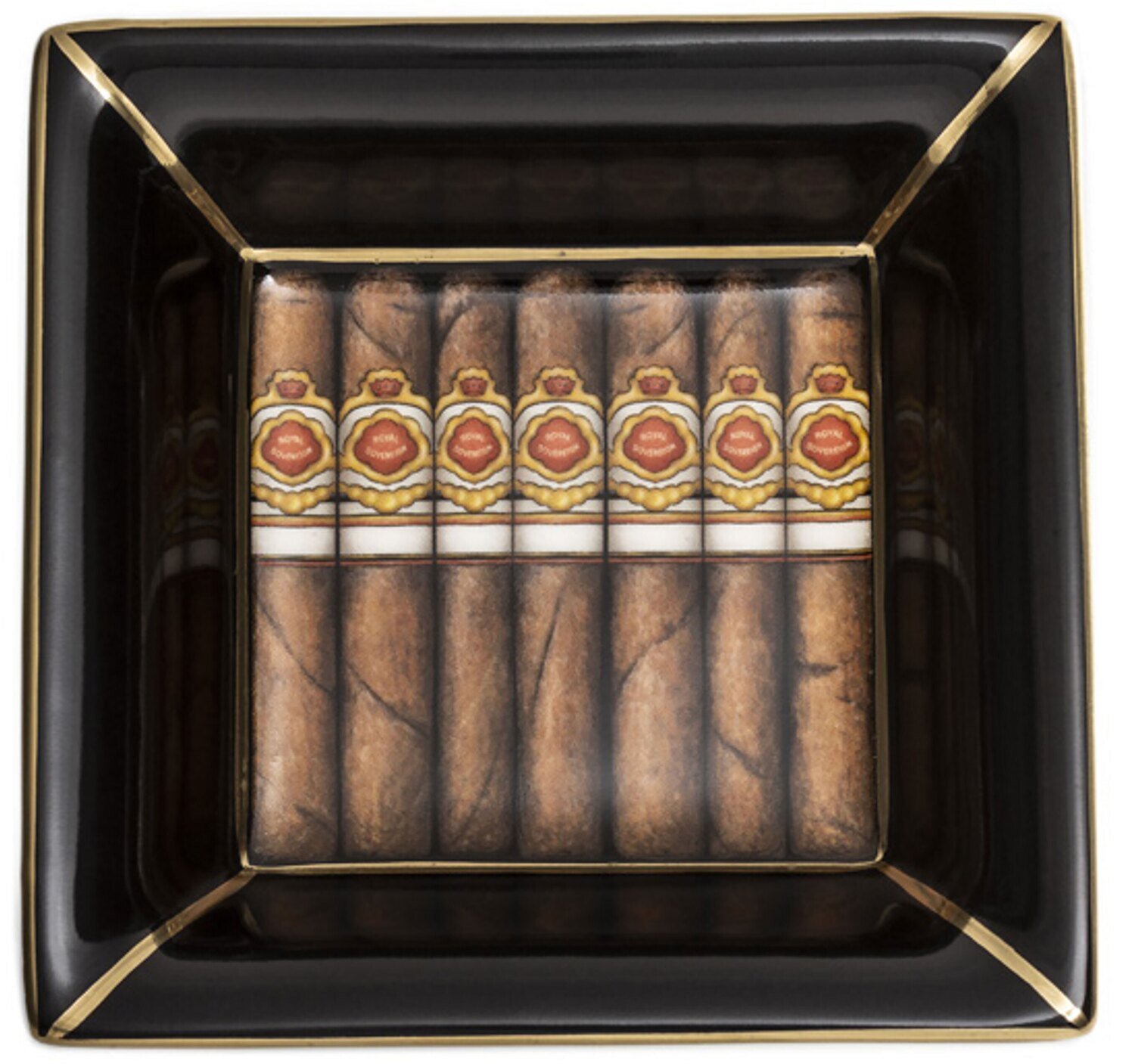 Halcyon Days Cigars Square Tray BCCIG02STG